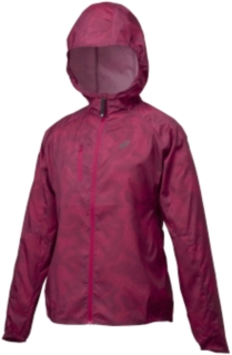 【ASICS/アシックス】 FuijTrail Pack Jkt ラズベリ- レディース アシックス